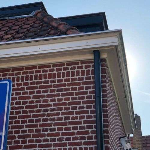 Foto van dakgoot in Winsum